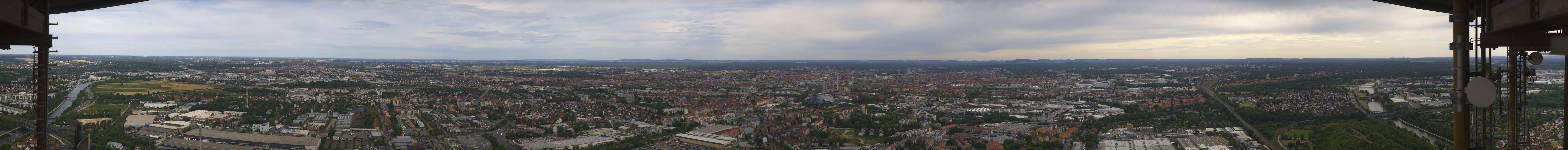 Archiv Foto Webcam Nürnberg (Fernmeldeturm)