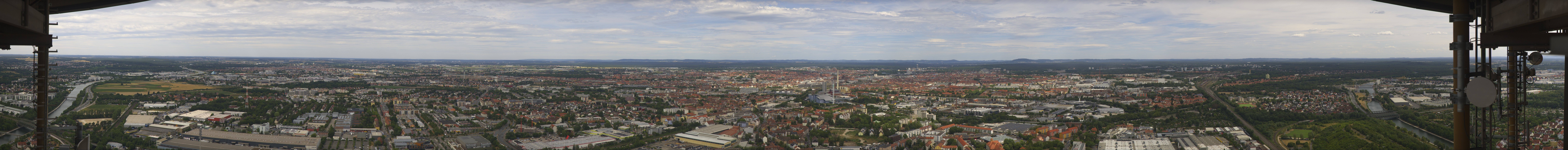 Archiv Foto Webcam Nürnberg (Fernmeldeturm)