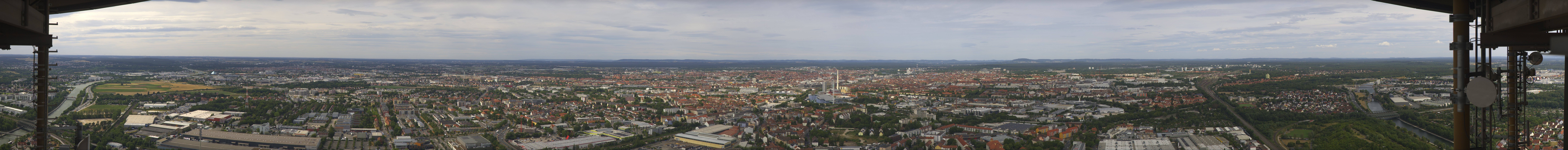 Archiv Foto Webcam Nürnberg (Fernmeldeturm)