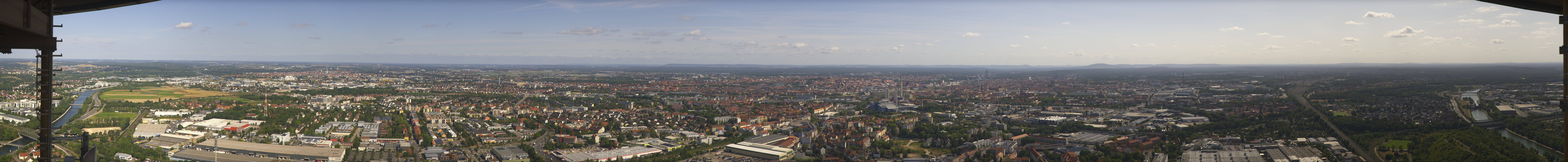 Archiv Foto Webcam Nürnberg (Fernmeldeturm)