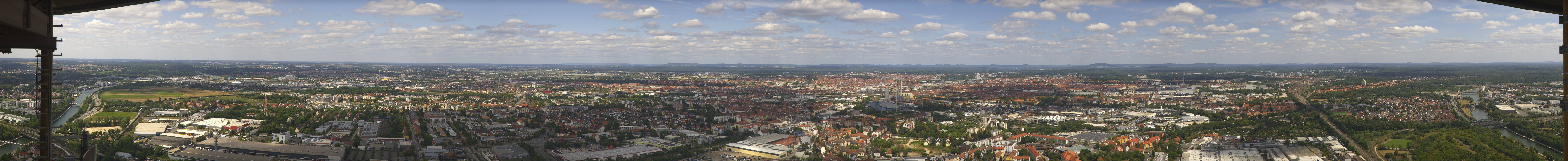 Archiv Foto Webcam Nürnberg (Fernmeldeturm)