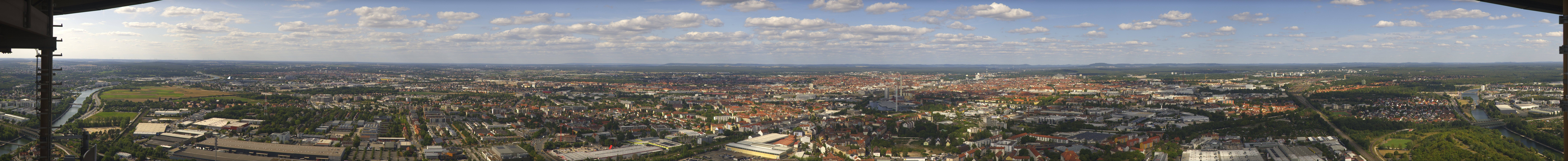 Archiv Foto Webcam Nürnberg (Fernmeldeturm)