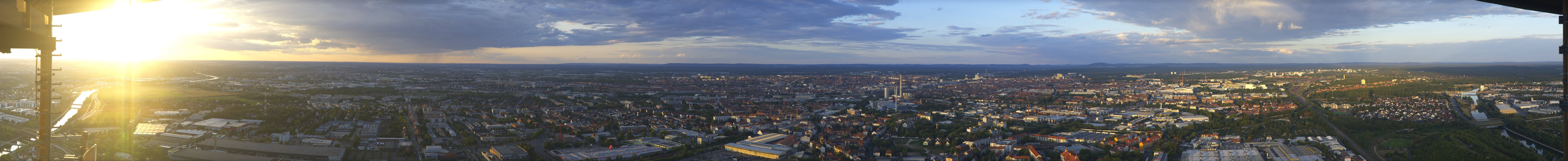 Archiv Foto Webcam Nürnberg (Fernmeldeturm)