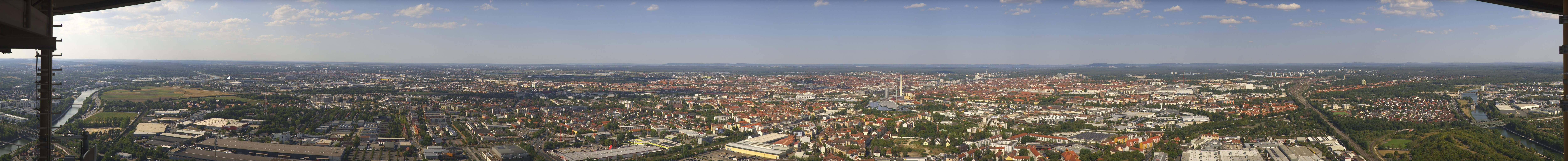 Archiv Foto Webcam Nürnberg (Fernmeldeturm)