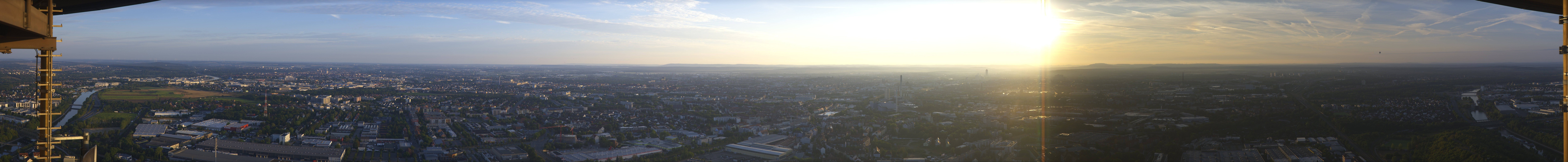 Archiv Foto Webcam Nürnberg (Fernmeldeturm)