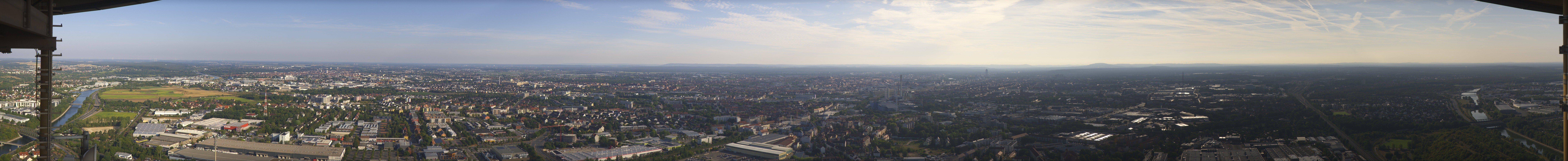 Archiv Foto Webcam Nürnberg (Fernmeldeturm)