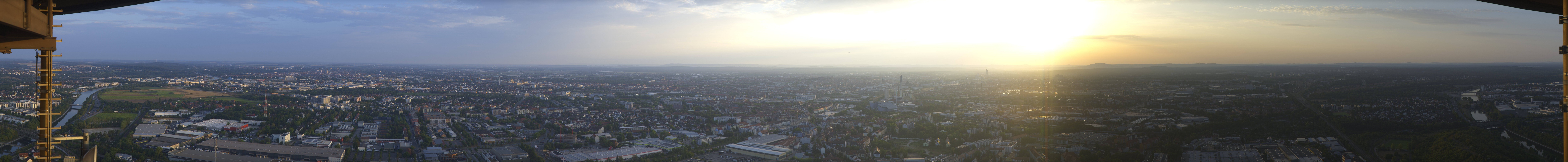 Archiv Foto Webcam Nürnberg (Fernmeldeturm)