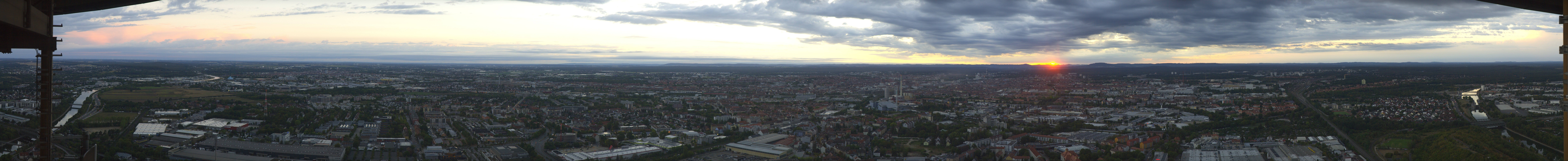Archiv Foto Webcam Nürnberg (Fernmeldeturm)