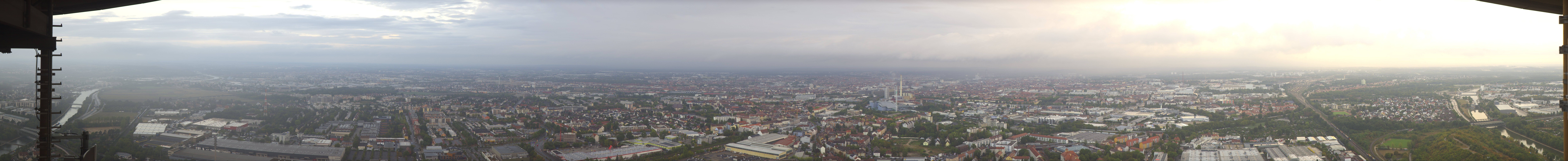 Archiv Foto Webcam Nürnberg (Fernmeldeturm)