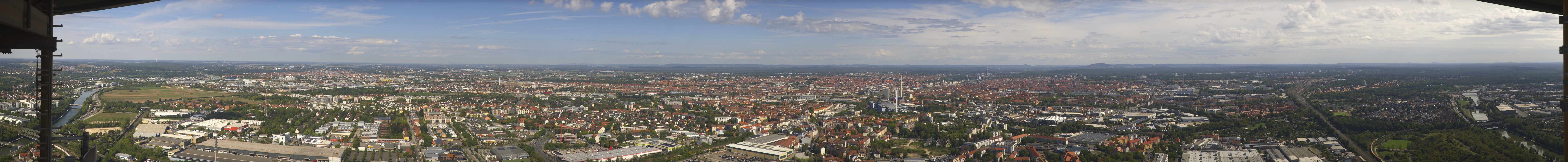 Archiv Foto Webcam Nürnberg (Fernmeldeturm)