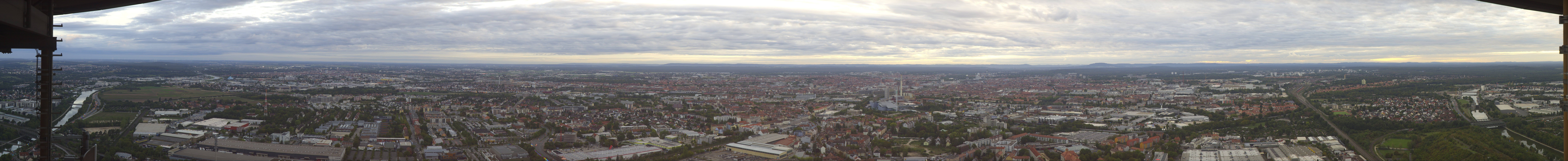 Archiv Foto Webcam Nürnberg (Fernmeldeturm)