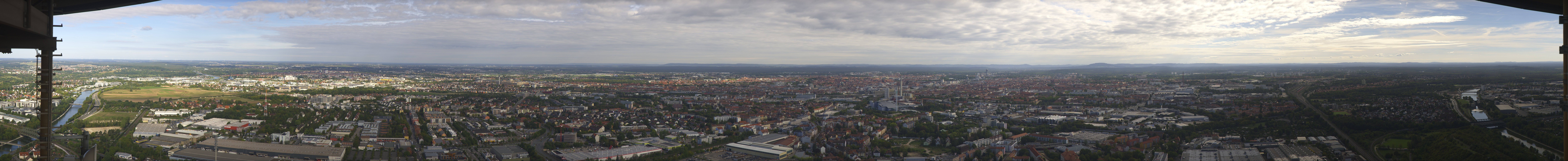 Archiv Foto Webcam Nürnberg (Fernmeldeturm)