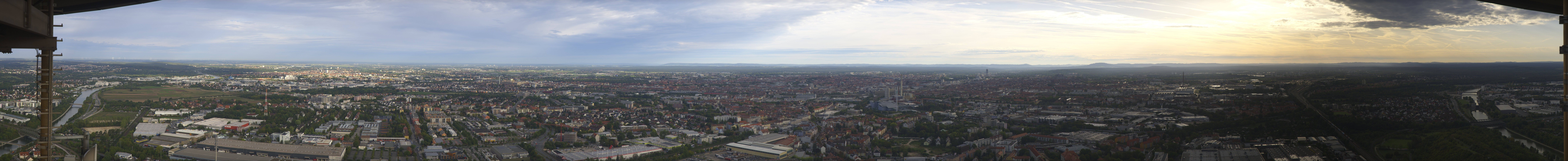 Archiv Foto Webcam Nürnberg (Fernmeldeturm)