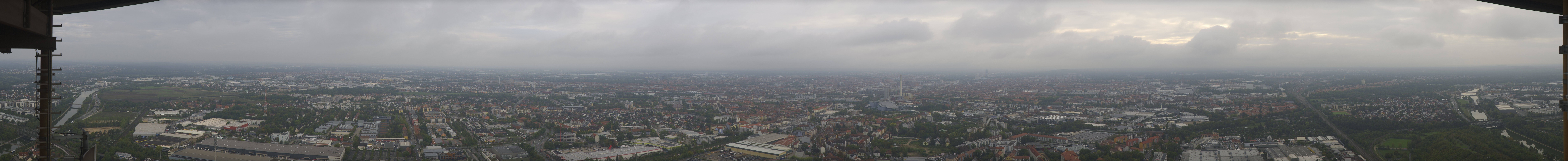 Archived image Webcam Nuremberg (telecommunication tower)