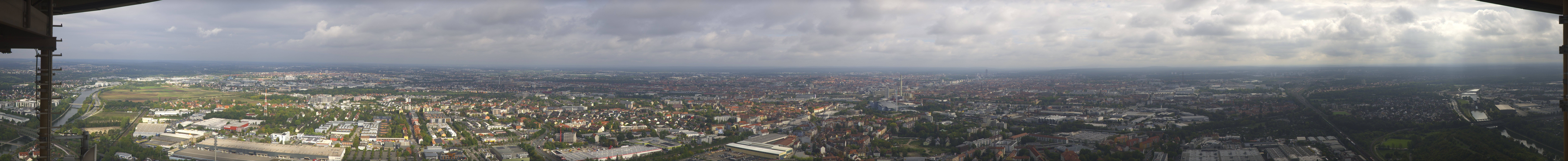 Archived image Webcam Nuremberg (telecommunication tower)