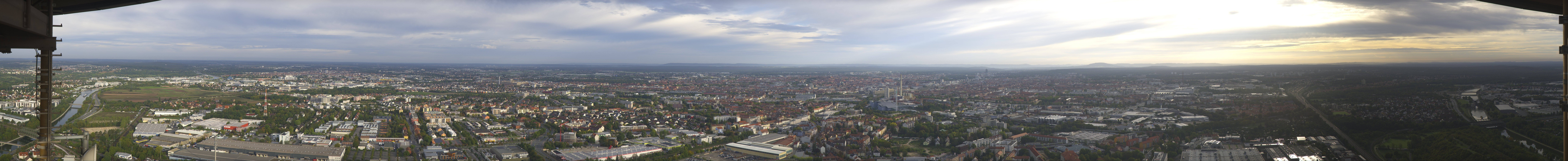 Archiv Foto Webcam Nürnberg (Fernmeldeturm)