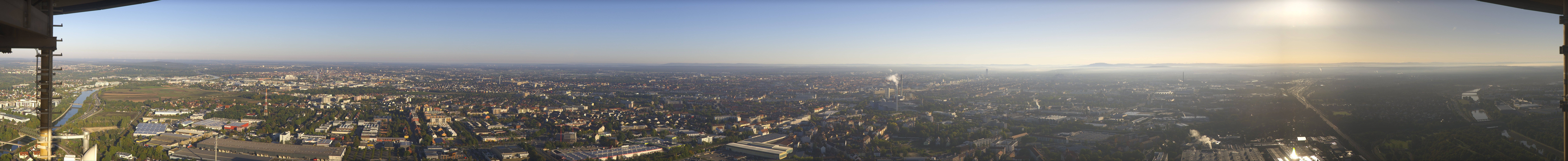 Archived image Webcam Nuremberg (telecommunication tower)