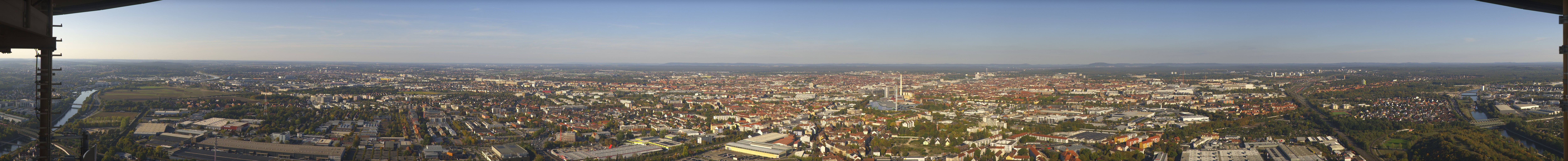 Archived image Webcam Nuremberg (telecommunication tower)