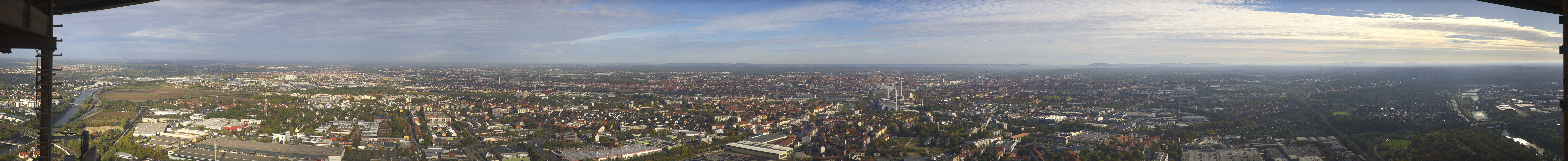 Archiv Foto Webcam Nürnberg (Fernmeldeturm)
