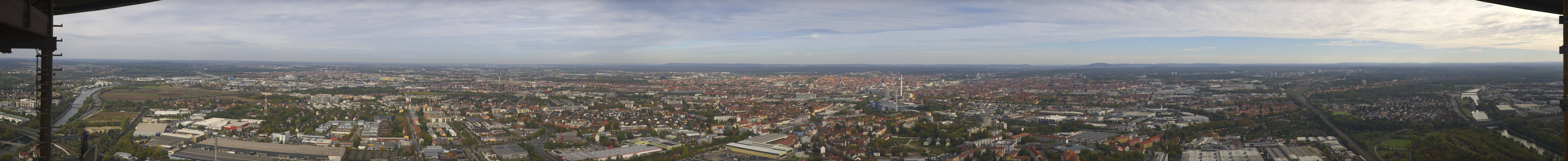 Archiv Foto Webcam Nürnberg (Fernmeldeturm)