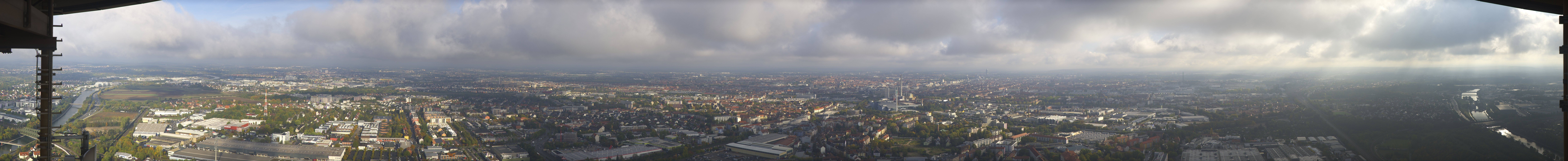 Archiv Foto Webcam Nürnberg (Fernmeldeturm)