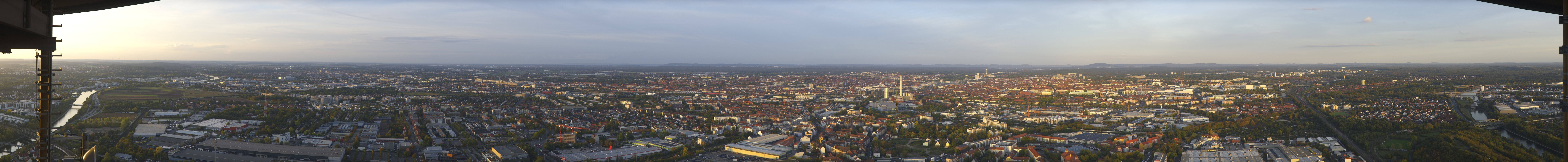 Archiv Foto Webcam Nürnberg (Fernmeldeturm)