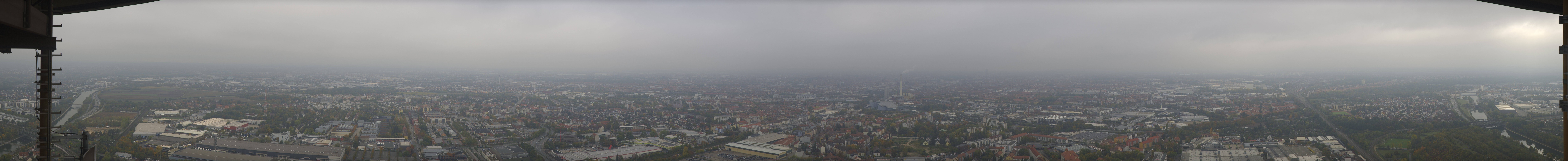 Archived image Webcam Nuremberg (telecommunication tower)