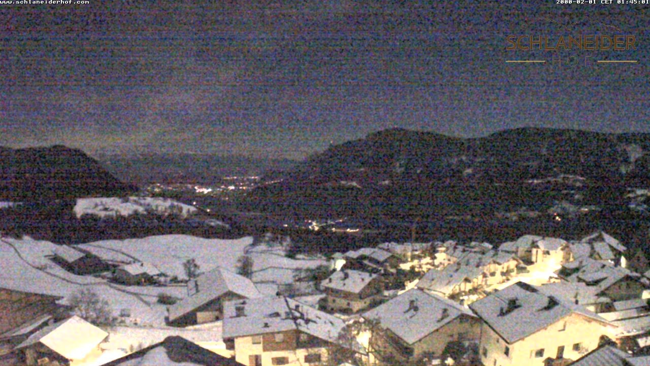 Archived image Webcam Pension Schlaneiderhof, Mölten