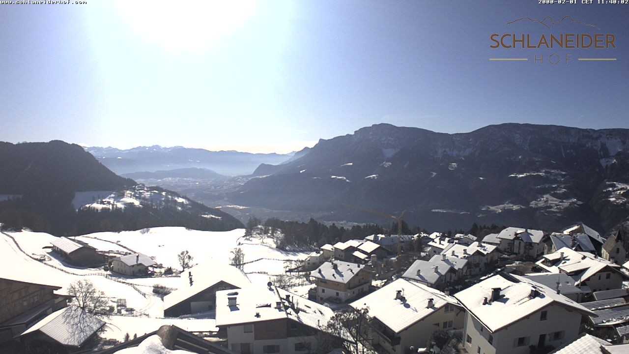 Archived image Webcam Pension Schlaneiderhof, Mölten
