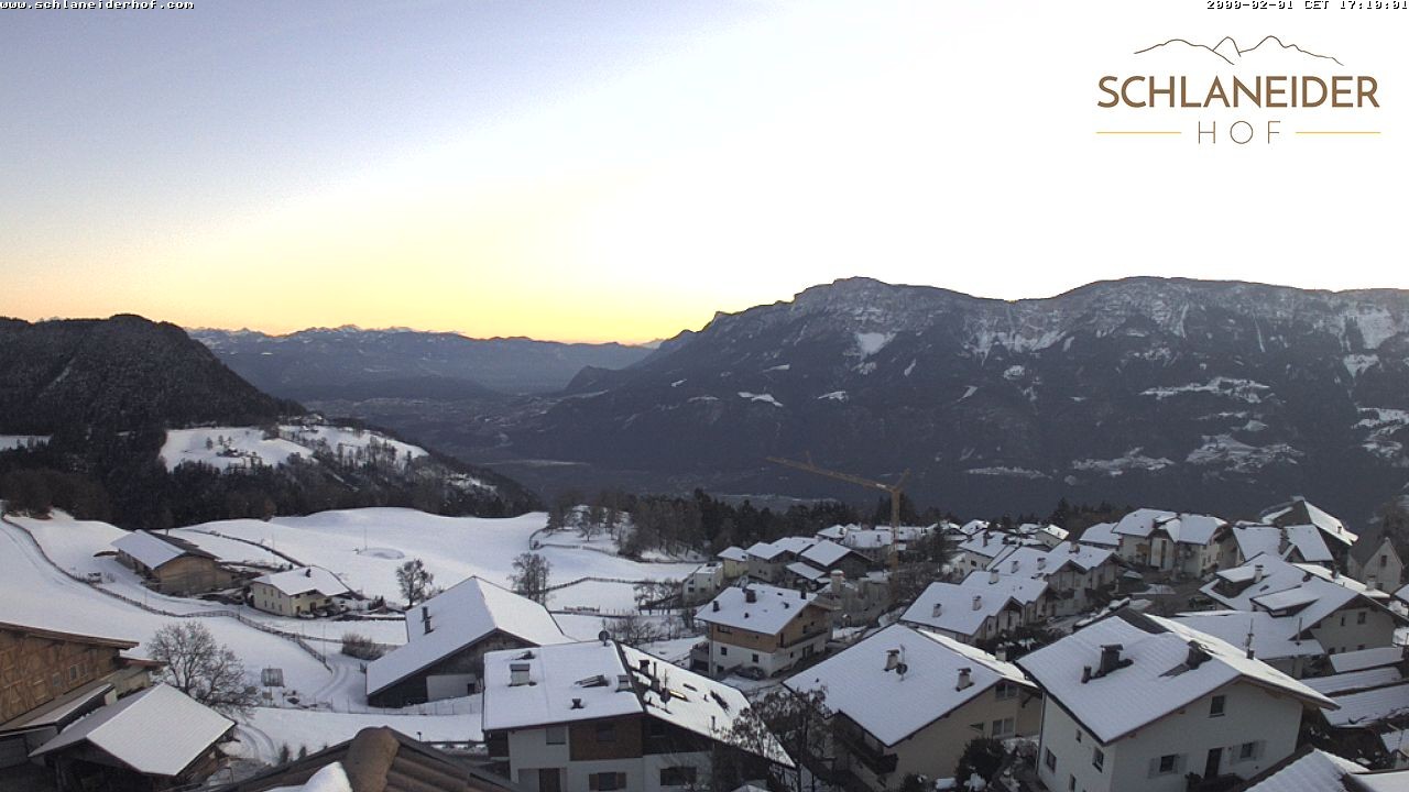 Archived image Webcam Pension Schlaneiderhof, Mölten