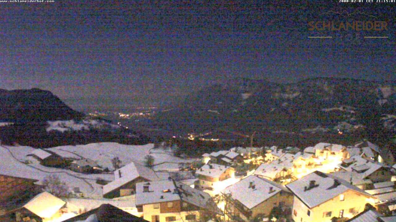 Archived image Webcam Pension Schlaneiderhof, Mölten