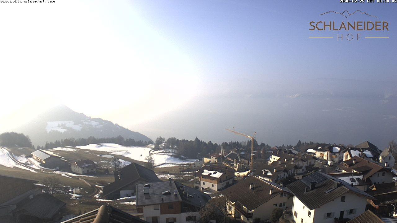 Archiv Foto Webcam Schlaneiderhof - Mölten