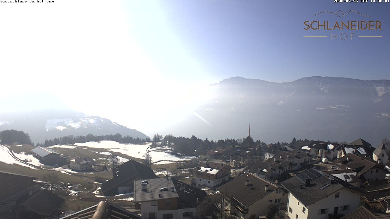 Archiv Foto Webcam Schlaneiderhof - Mölten