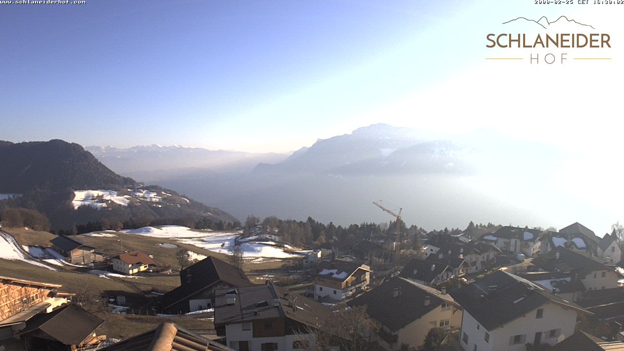 Archiv Foto Webcam Schlaneiderhof - Mölten