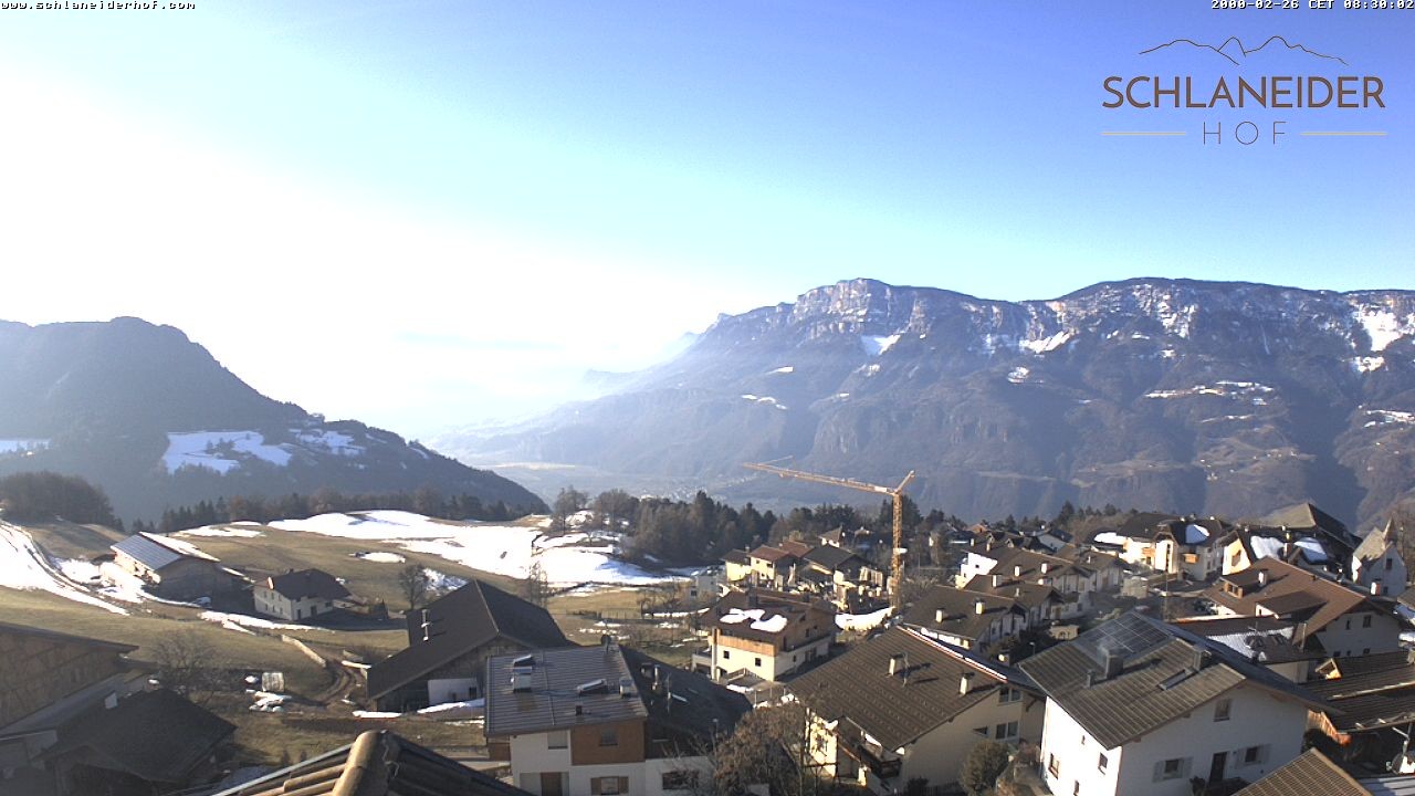 Archived image Webcam Pension Schlaneiderhof, Mölten