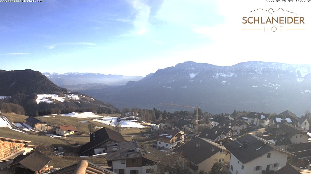 Archived image Webcam Pension Schlaneiderhof, Mölten