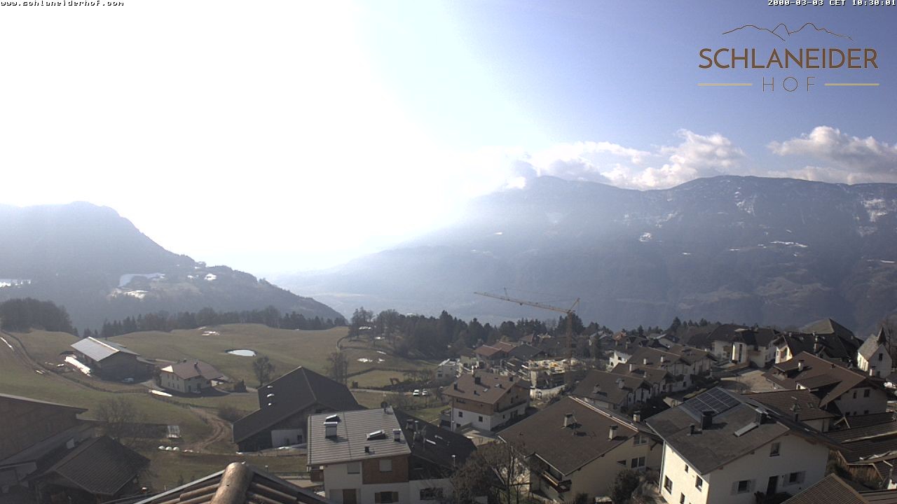 Archiv Foto Webcam Schlaneiderhof - Mölten