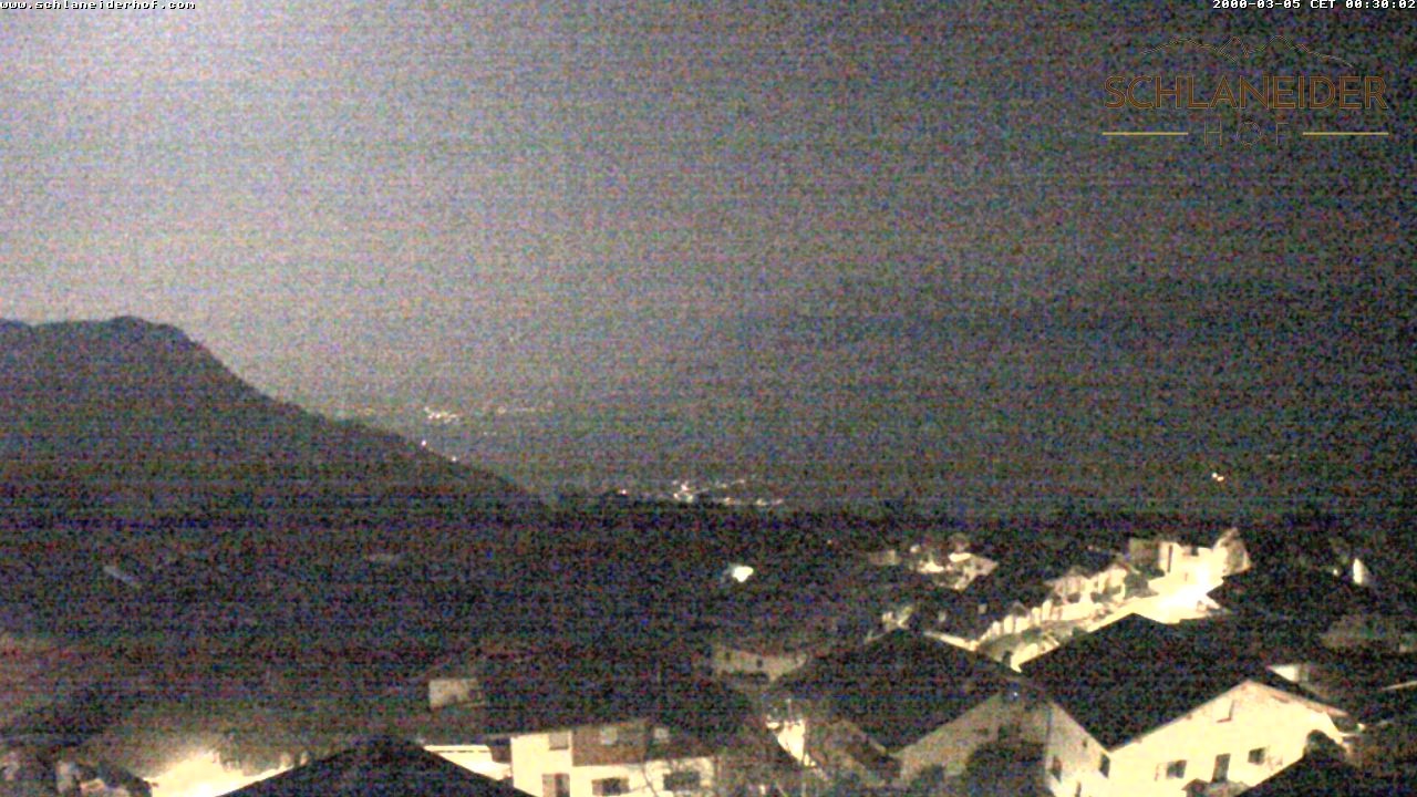 Archived image Webcam Pension Schlaneiderhof, Mölten