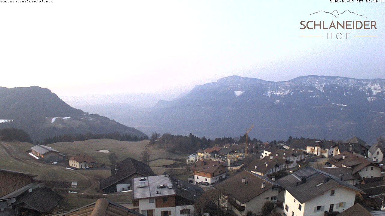 Archived image Webcam Pension Schlaneiderhof, Mölten