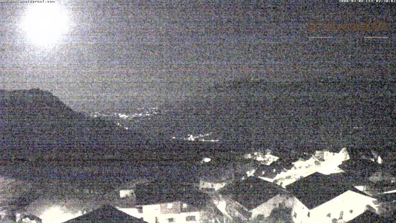 Archived image Webcam Pension Schlaneiderhof, Mölten