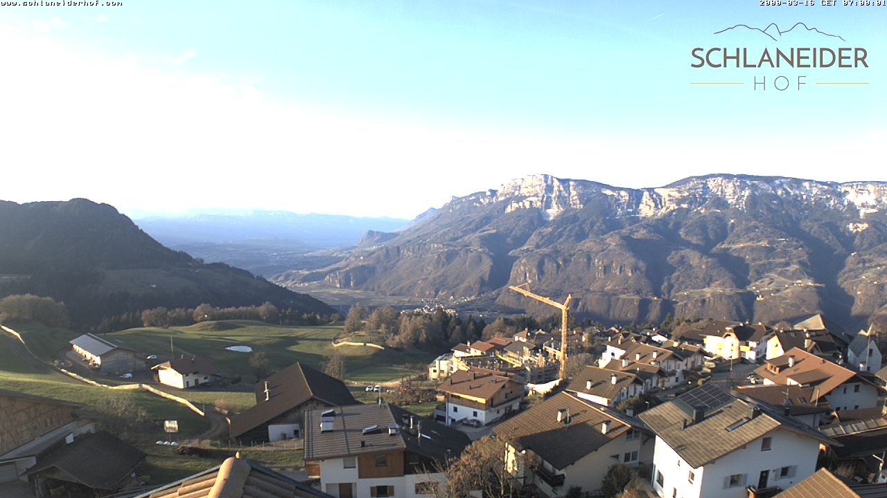 Archiv Foto Webcam Schlaneiderhof - Mölten