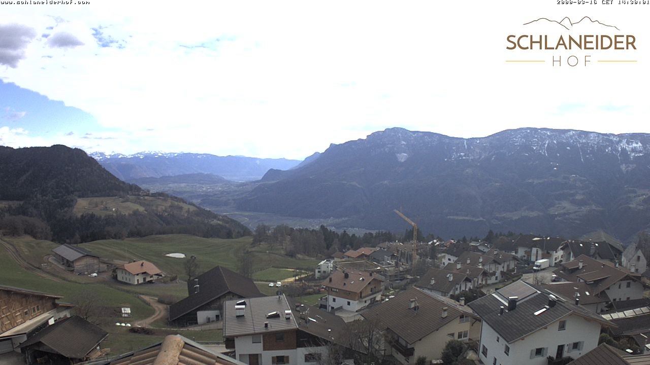 Archiv Foto Webcam Schlaneiderhof - Mölten