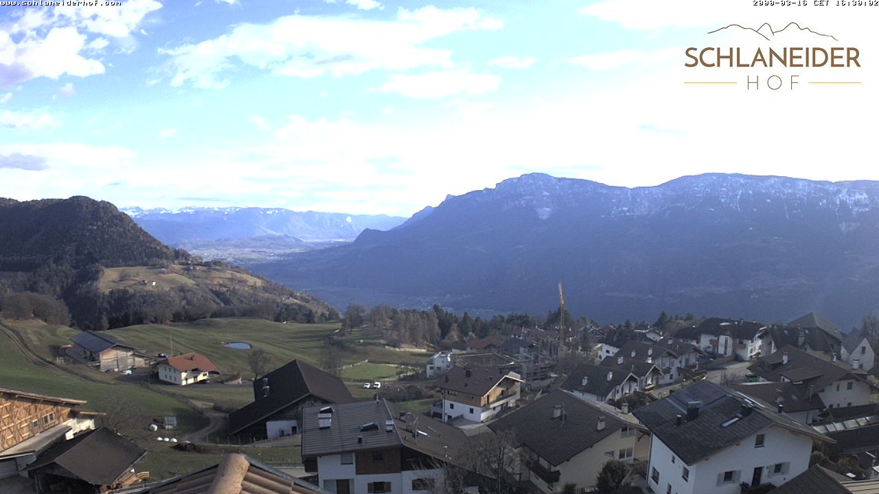 Archiv Foto Webcam Schlaneiderhof - Mölten