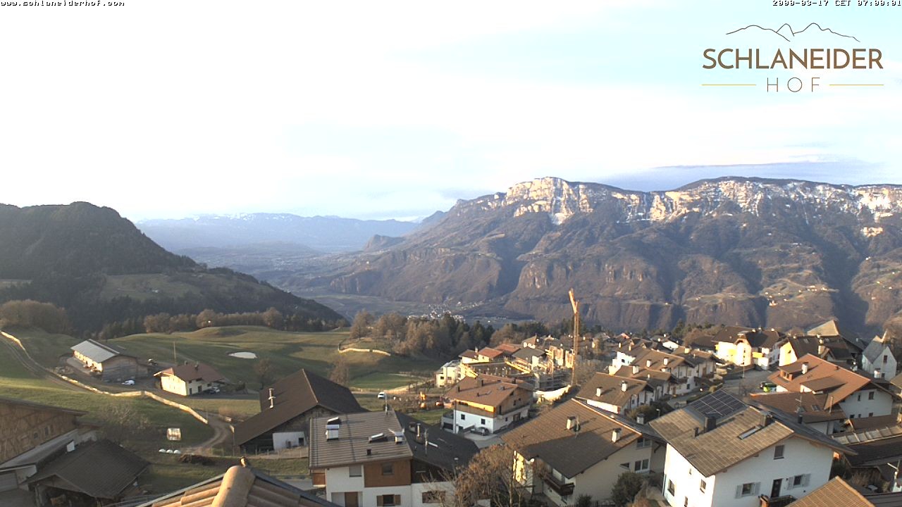 Archived image Webcam Pension Schlaneiderhof, Mölten