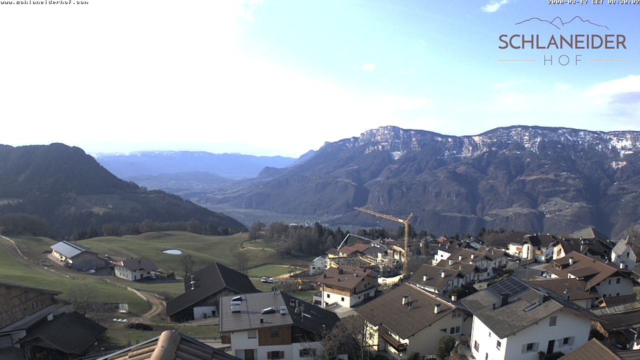 Archived image Webcam Pension Schlaneiderhof, Mölten