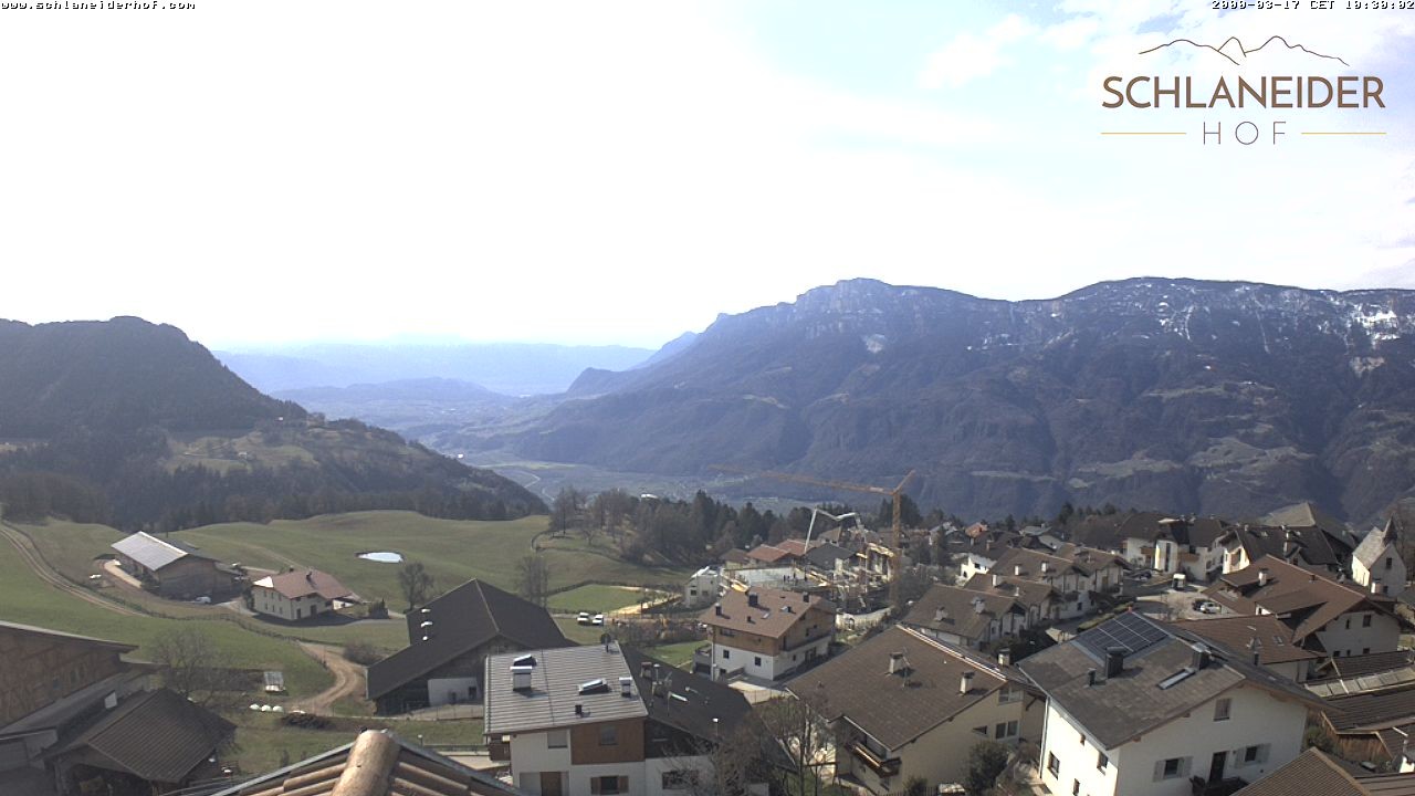 Archived image Webcam Pension Schlaneiderhof, Mölten