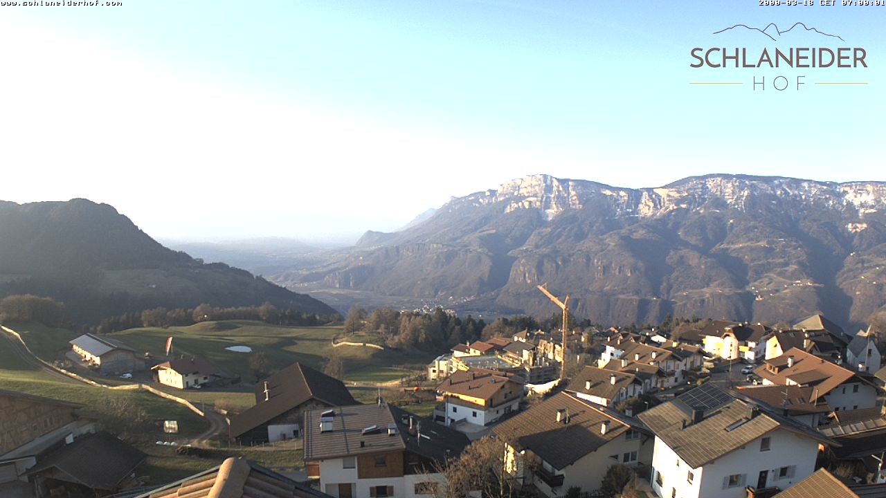 Archived image Webcam Pension Schlaneiderhof, Mölten