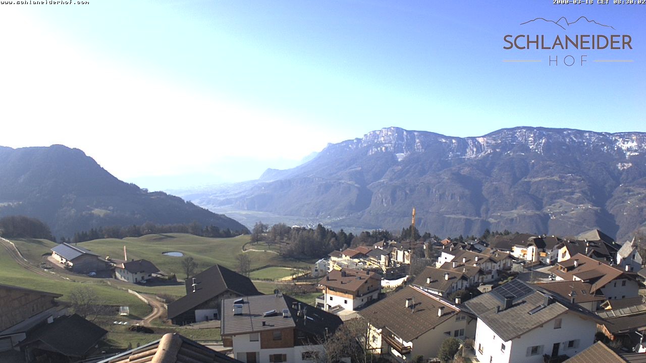 Archived image Webcam Pension Schlaneiderhof, Mölten