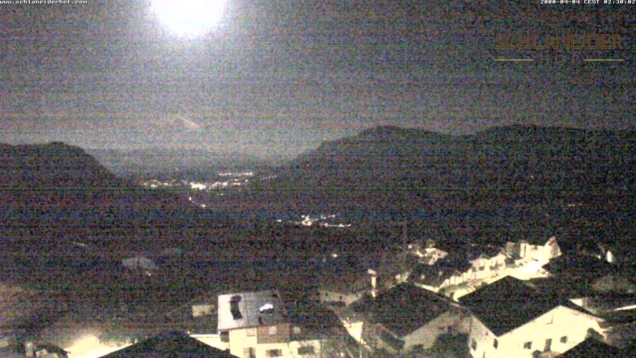 Archived image Webcam Pension Schlaneiderhof, Mölten