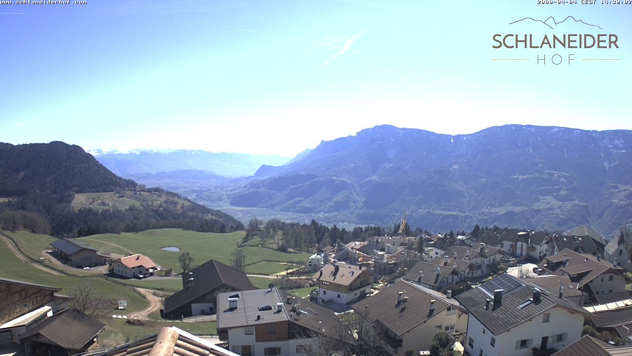 Archived image Webcam Pension Schlaneiderhof, Mölten